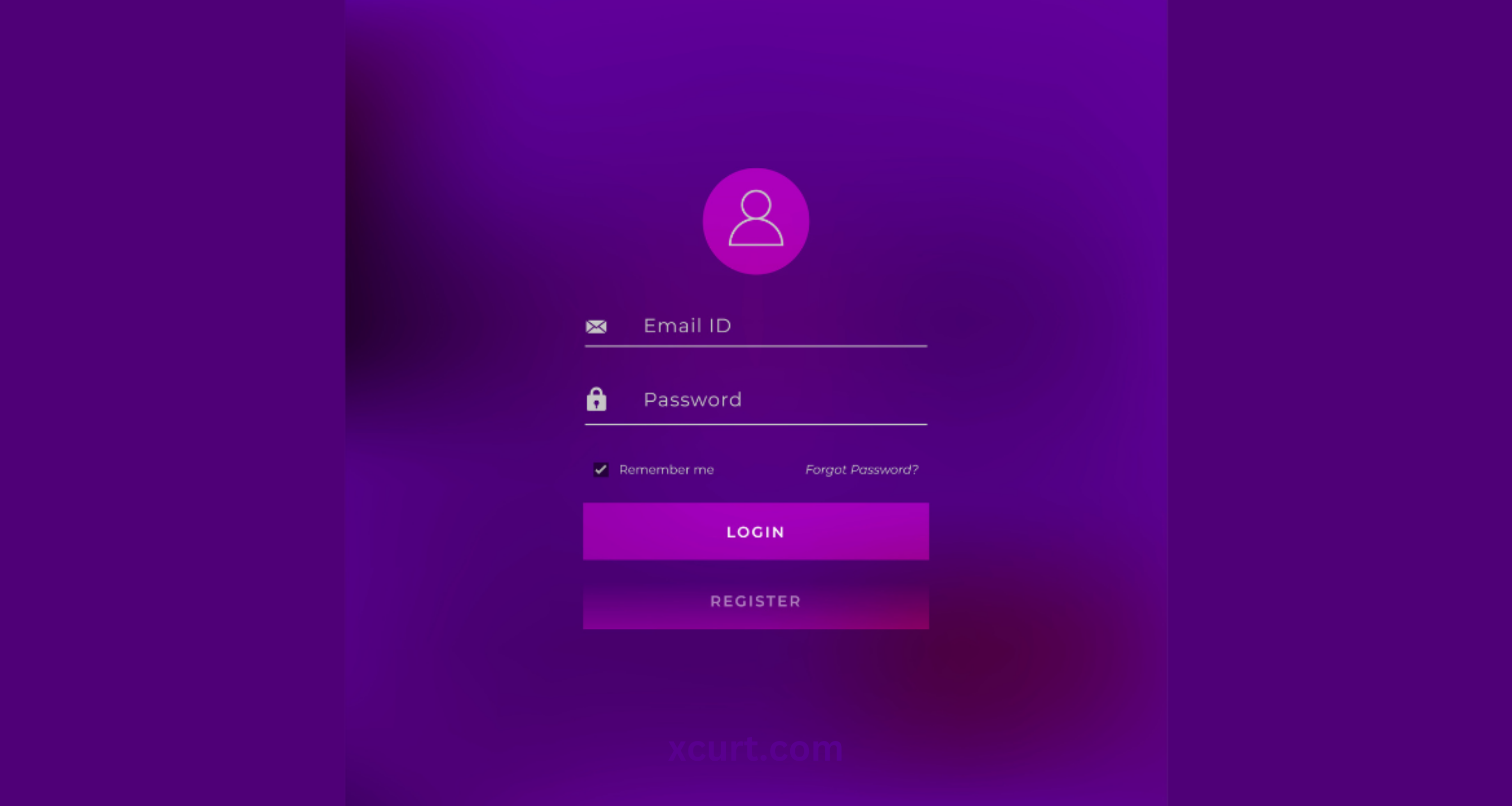 Recursos disponíveis em uma página da Bio em xcurt